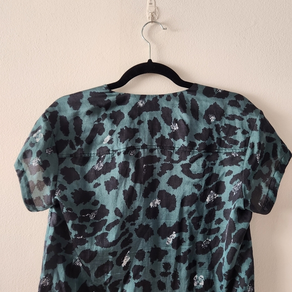 Gerard Deral Cheetah Print Cargo Dress size 4 - Picture 7 of 7